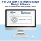 The Mighty Badge&reg; by Avery&reg; Reusable Magnetic Professional Name Badge Kits - 71206