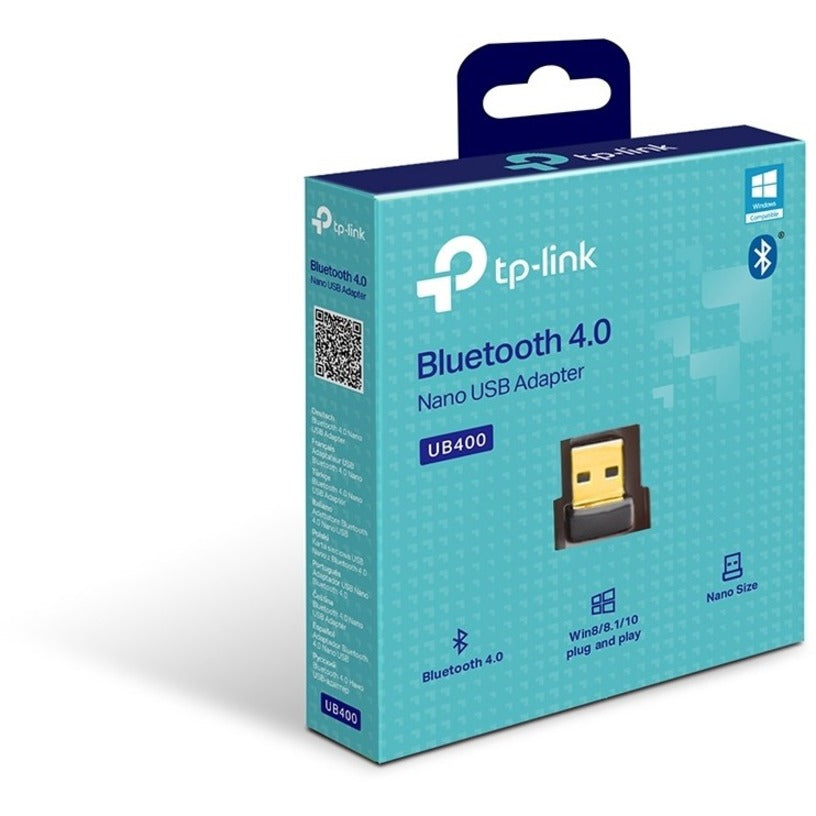 TP-Link UB400 Bluetooth 4.0 Bluetooth Adapter for Computer, Notebook - UB400