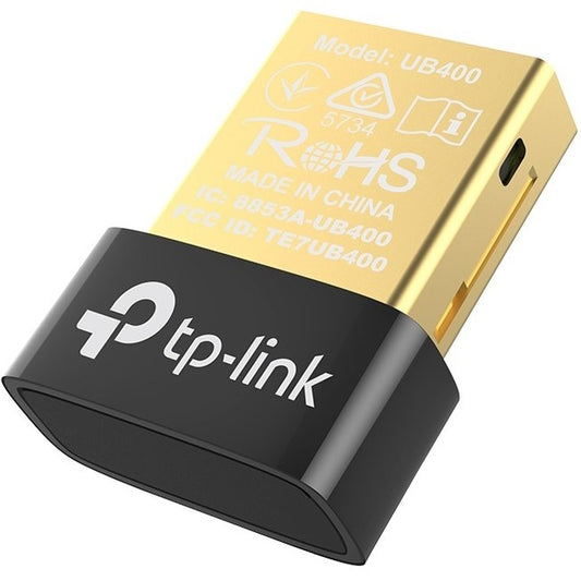 TP-Link UB400 Bluetooth 4.0 Bluetooth Adapter for Computer, Notebook