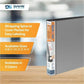 QuickFit PRO Heavy-Duty Single-Touch View Binder, Locking D Rings, 1 Inch, Black - 90011