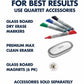 Quartet Infinity Magnetic Glass Dry-Erase Board - G23624W