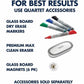 Quartet Infinity Magnetic Glass Dry-Erase Board - G23624W