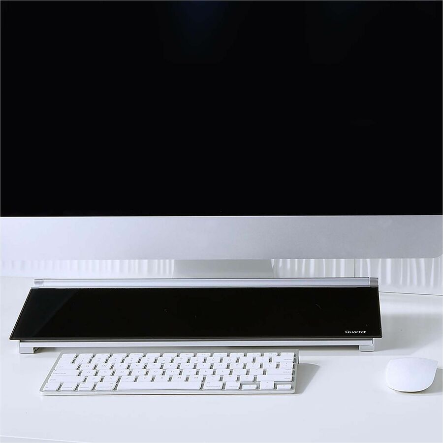 Quartet Glass Dry-Erase Desktop Computer Pad - GDP186B