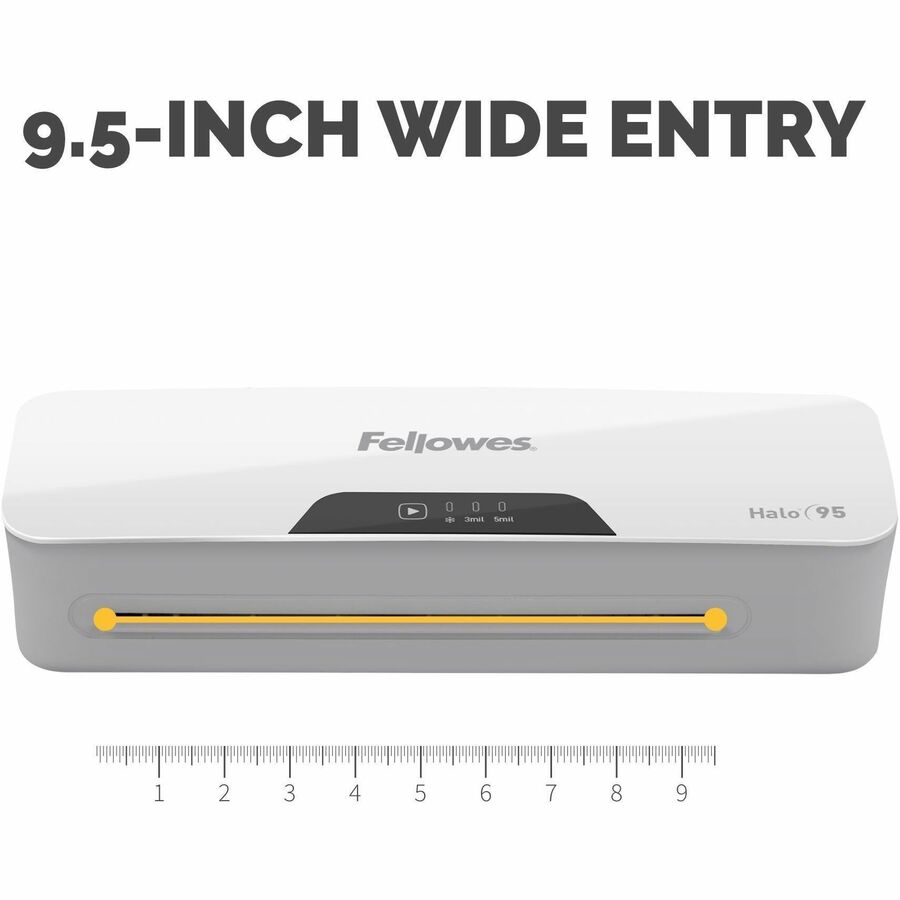 Fellowes Halo 95 Laminator & Pouch Starter Kit - 5753001