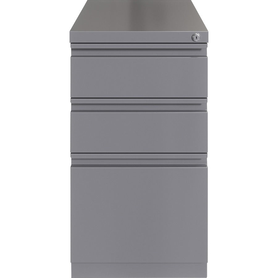 Lorell 3-drawer Box/Box/File Mobile Pedestal File - 00052