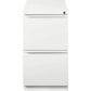 Lorell 20" File/File Mobile File Cabinet with Full-Width Pull - 00050