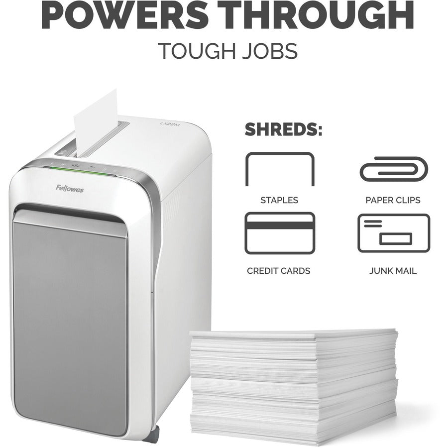 Fellowes Powershred LX220 100% Jam Proof Micro-cut Shredder - 5015501