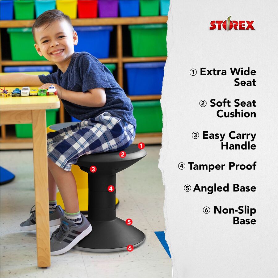 Storex Wiggle Stool - 00300U01C