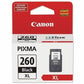 Canon PG-260 XL Original Extra Large Yield Inkjet Ink Cartridge - Black - 1 Pack