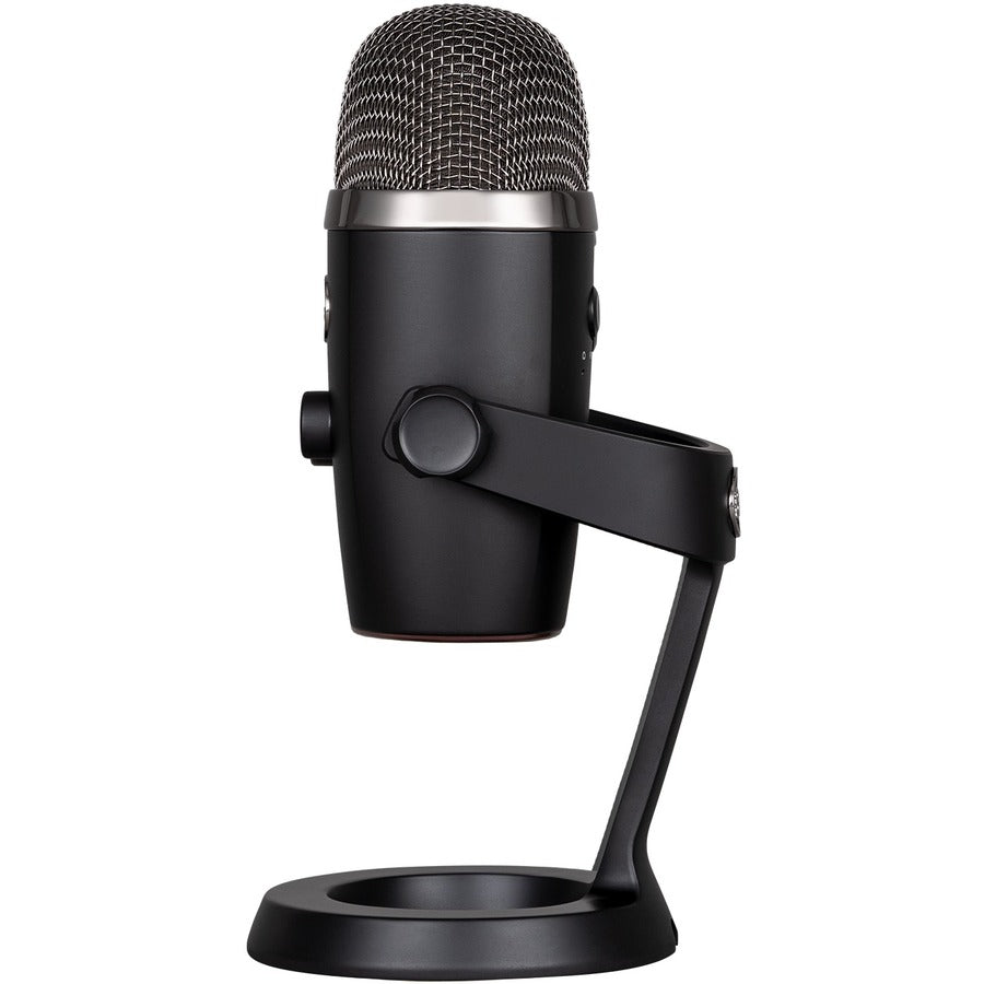 Logitech Yeti Nano Wired Condenser Microphone for Podcasting, Conferencing - Black - 988-000400