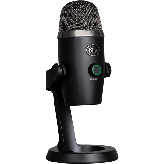 Logitech Yeti Nano Wired Condenser Microphone for Podcasting, Conferencing - Black
