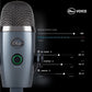 Logitech Yeti Nano Wired Condenser Microphone for Podcasting, Conferencing - Black - 988-000400