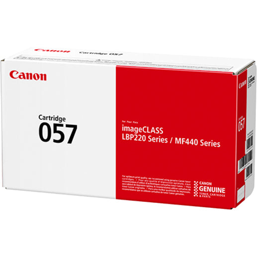 Canon 57 Original Laser Toner Cartridge - Black - 1 Pack - 3009C001