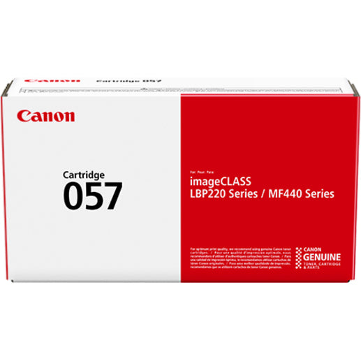 Canon 57 Original Laser Toner Cartridge - Black - 1 Pack - 3009C001