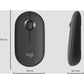 Logitech MK470 Slim Wireless Keyboard and Mouse Combo - Modern Compact Layout, Ultra Quiet - Graphite - 920-009437