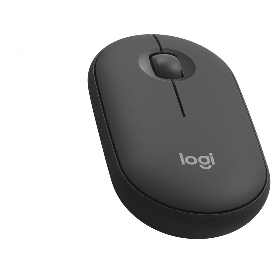 Logitech MK470 Slim Wireless Keyboard and Mouse Combo - Modern Compact Layout, Ultra Quiet - Graphite - 920-009437