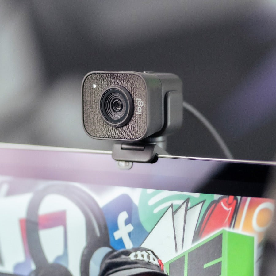 Logitech Webcam - 2.1 Megapixel - 60 fps - Graphite - USB - Retail - 1 Each - 960-001280