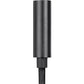 Monoprice MFi Certified Lightning to 3.5mm Audio Adapter, Nylon Braid, Black - 36444