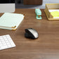 Verbatim Silent Ergonomic Wireless Blue LED Mouse - Graphite - 70242