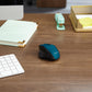 Verbatim Silent Ergonomic Wireless Blue LED Mouse - Dark Teal - 70244
