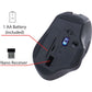 Verbatim Silent Ergonomic Wireless Blue LED Mouse - Dark Teal - 70244