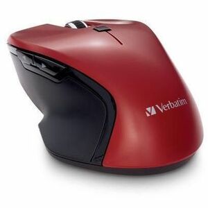 Verbatim USB-C&trade; Wireless Blue LED Mouse - Red