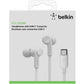 Belkin SoundForm Wired Earbuds with USB-C Connector - G3H0002BTWHT
