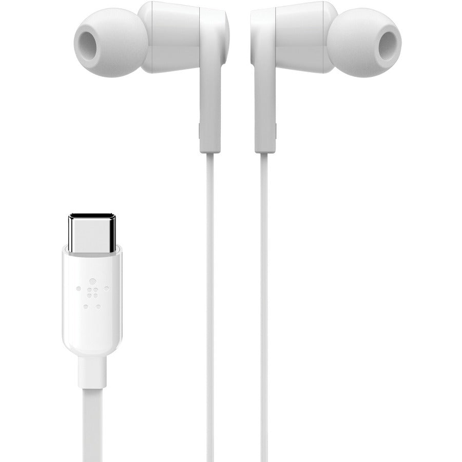 Belkin SoundForm Wired Earbuds with USB-C Connector - G3H0002BTWHT