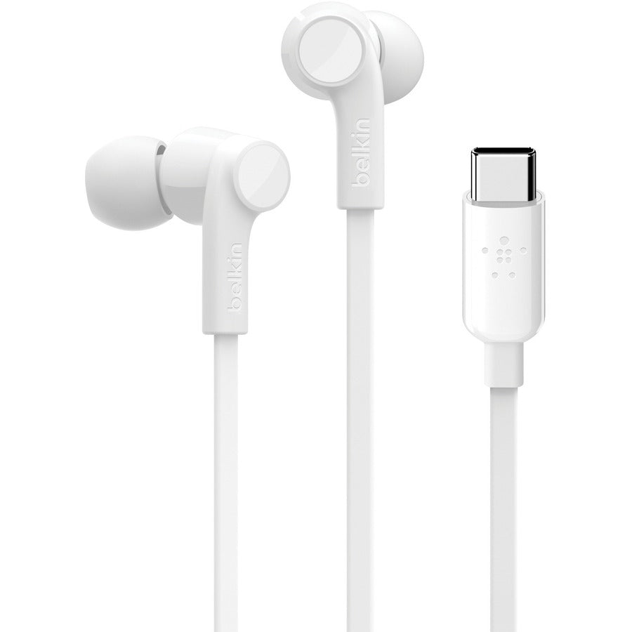 Belkin SoundForm Wired Earbuds with USB-C Connector - G3H0002BTWHT