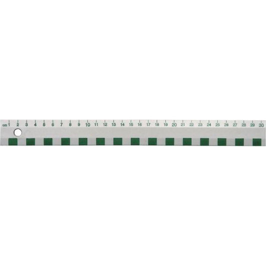 Westcott 30cm White Plastic Ruler