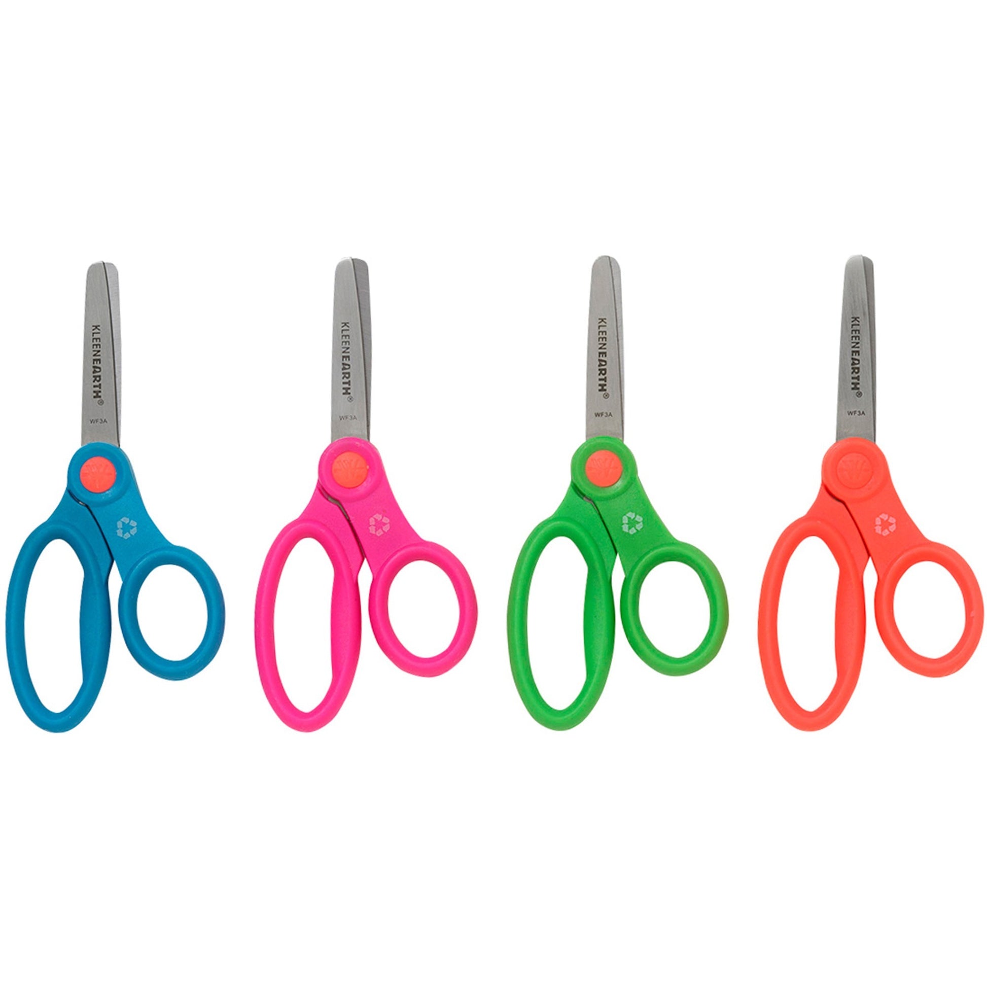 Westcott KleenEarth 5" Blunt Antimicrobial Kids Scissors
