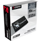 Kingston KC600 512 GB Solid State Drive - 2.5" Internal - SATA (SATA/600) - SKC600/512G