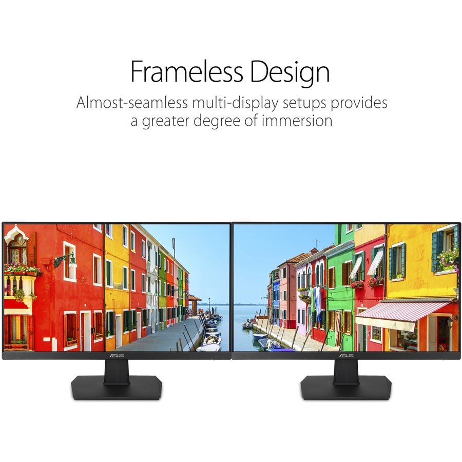 Asus VA24EHE 24" Class Full HD Gaming LCD Monitor - 16:9 - Black - VA24EHE