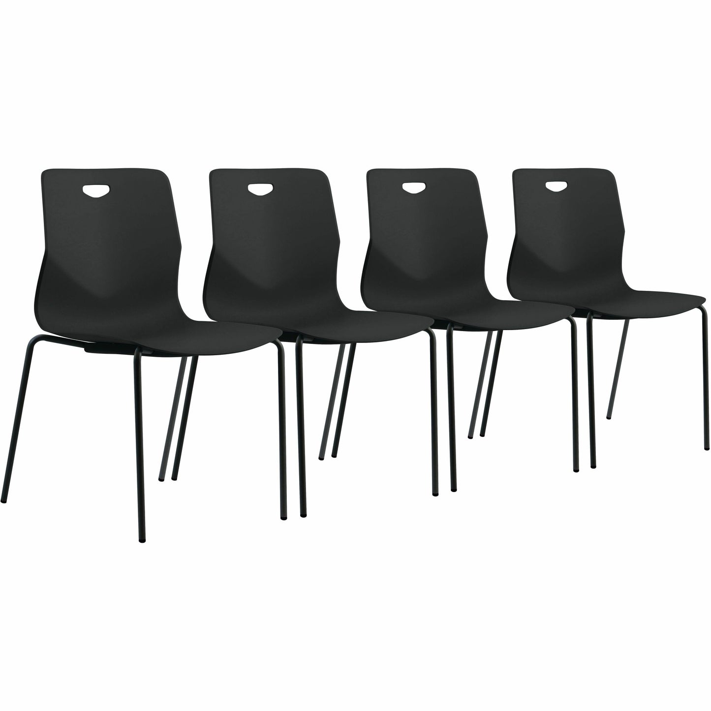 Heartwood Zuma Desk Height Stacking Chairs - 4/CT