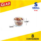 Glad Gladware Mini Round - 70346ARGN