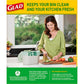 Glad 100% Compostable Bags - Small 10 Litres - Lemon scent, 44 Compost Bags - 41318