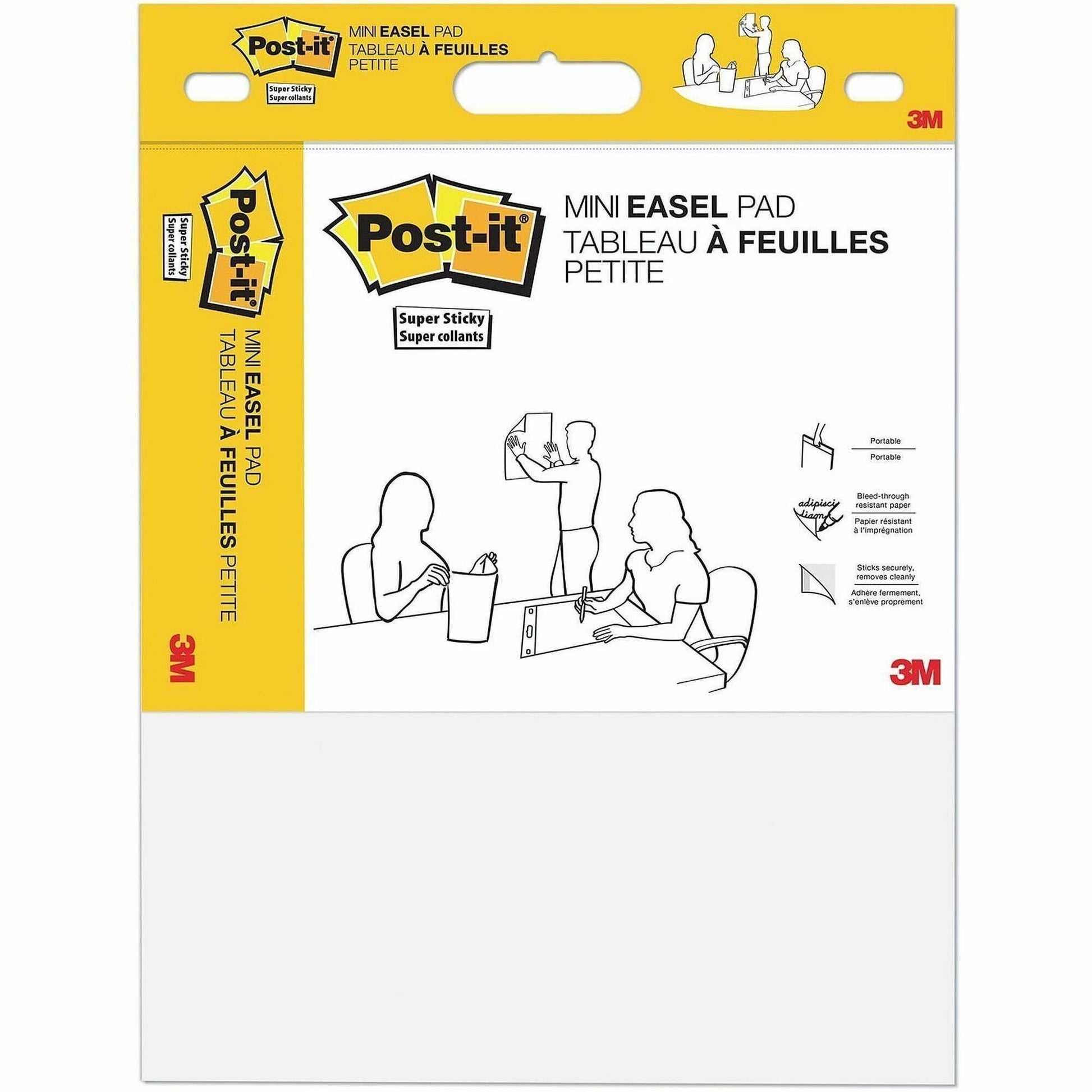 Post-it&reg; Super Sticky Easel Pad