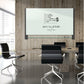 Quartet Evoque Magnetic Glass Dry Erase Board - 3413829980