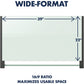 Quartet Evoque Magnetic Glass Dry Erase Board - 3413829980