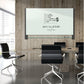 Quartet Evoque Magnetic Glass Dry Erase Board - 3413829982