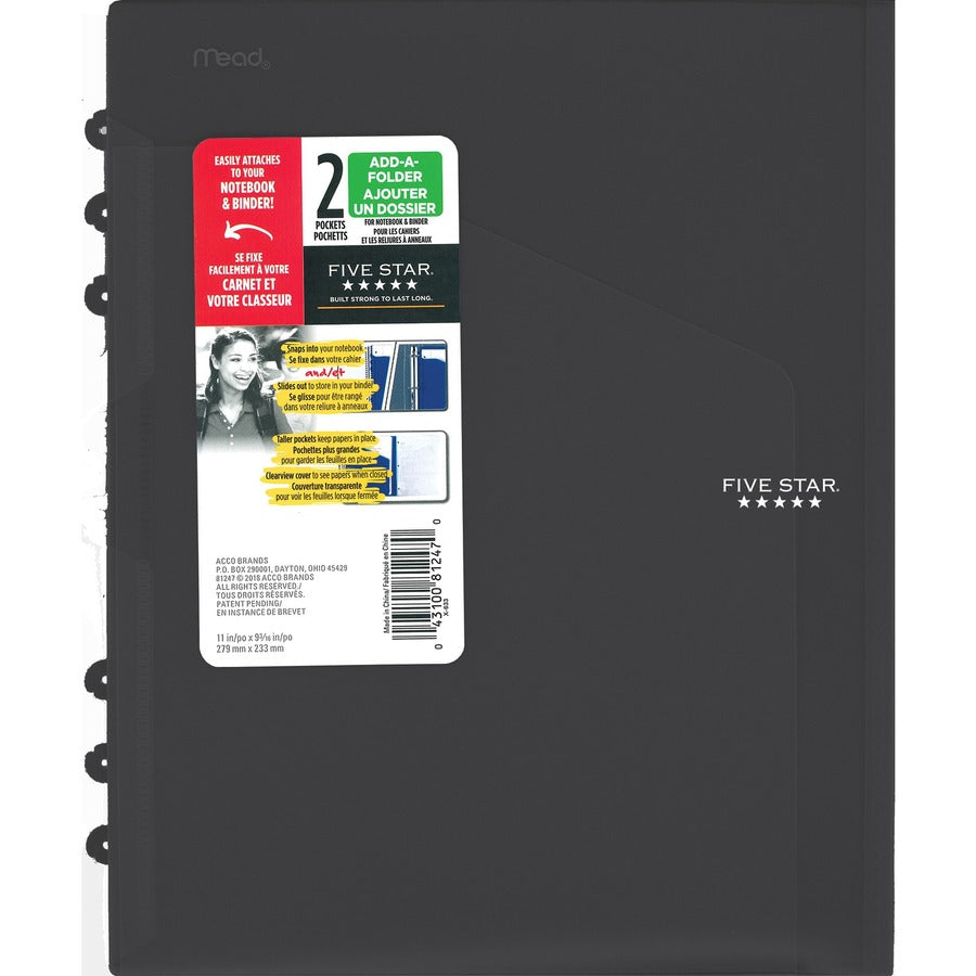 Five Star Notebook Add-A-Folder - 81247