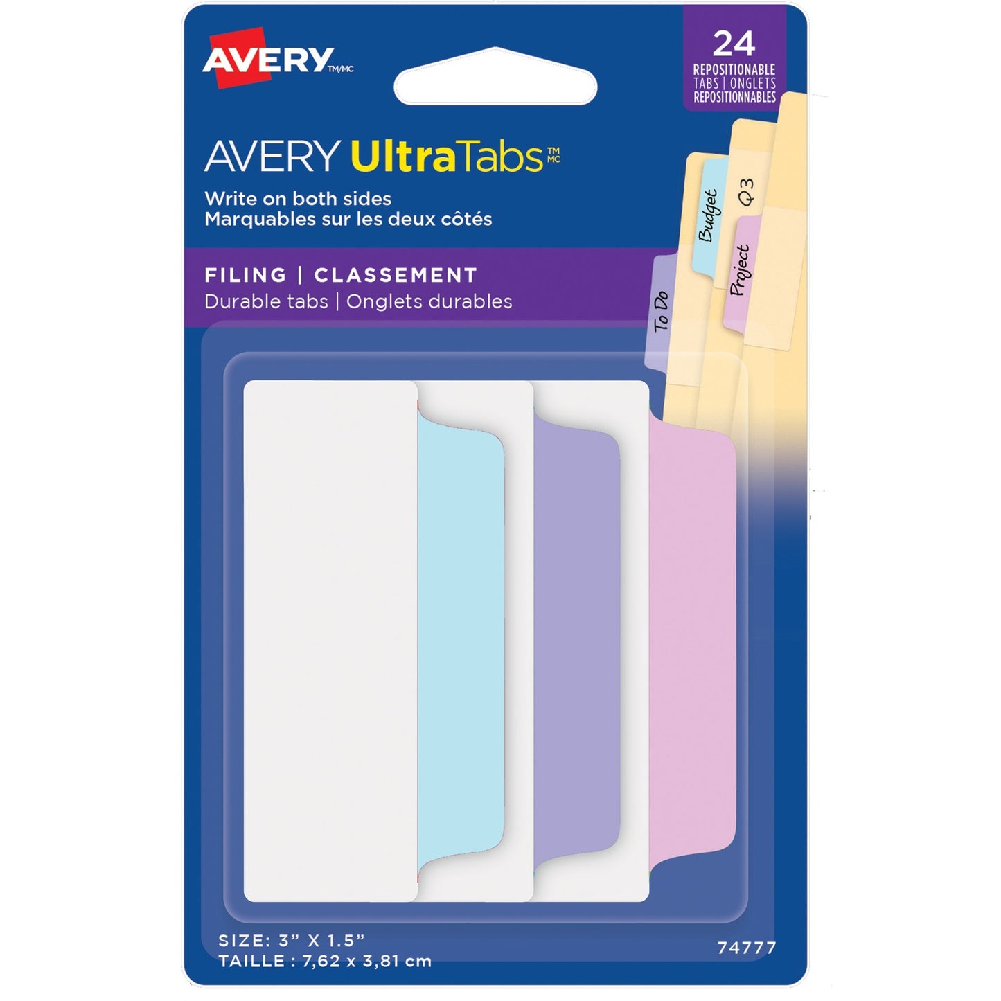 Avery&reg; UltraTabs Filing Tabs