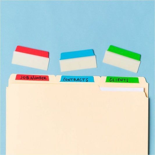 Avery UltraTabs™ Filing Tabs 24 Repositionable, Two-Side Writable Tabs 3" x 1-1/2" - 74775