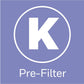 Honeywell Replacement Filter K - HRFK2C
