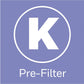 Honeywell Replacement Filter K - HRFK2C