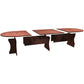 Heartwood Grey Dusk Laminate Racetrack Table Base - INVPSE96GD