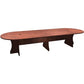 Heartwood Evening Zen Racetrack Table Panel Base - INVPSE96EZ