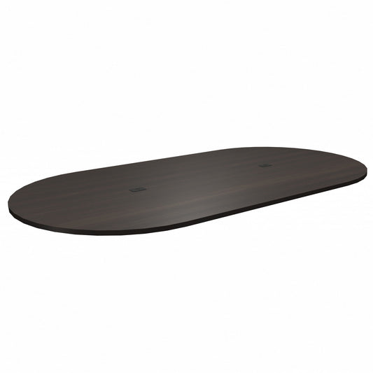 Heartwood Evening Zen Laminate Racetrack Tabletop