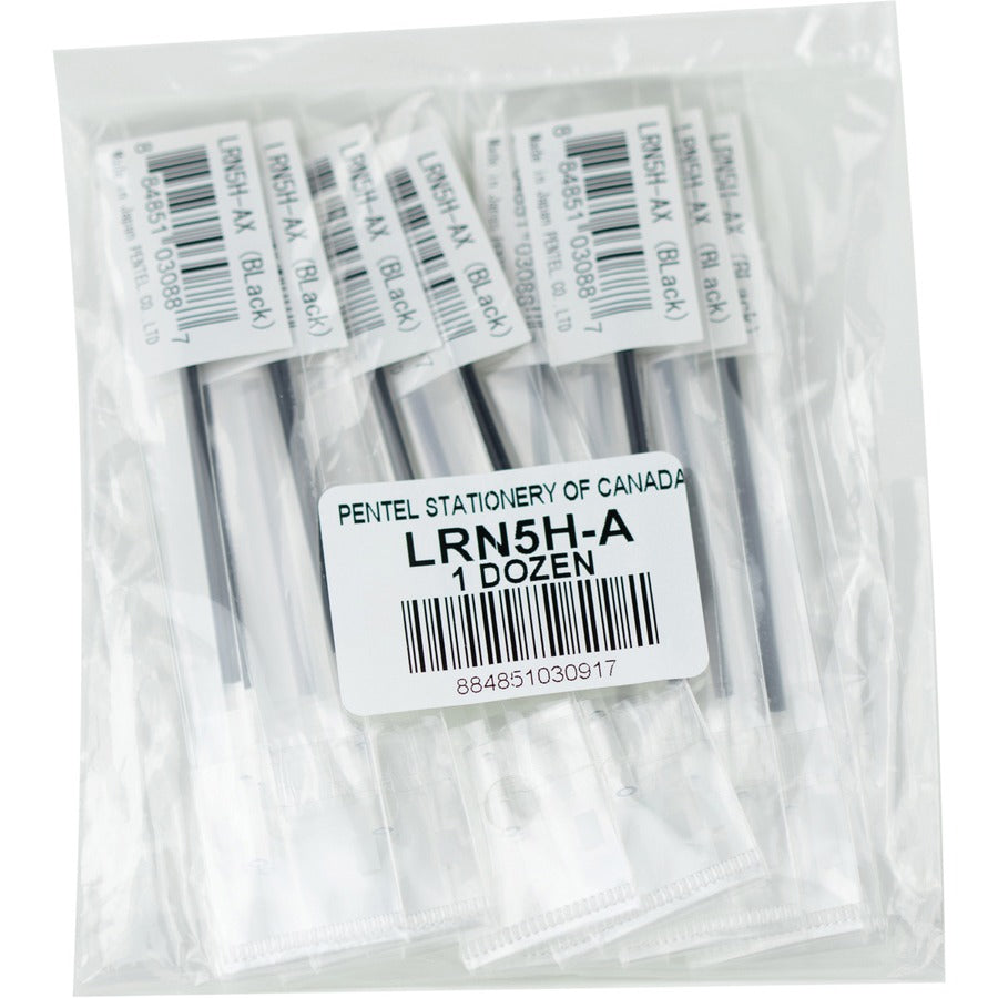 Pentel EnerGel Gel Pen Refills 0.5 mm - LRN5HA