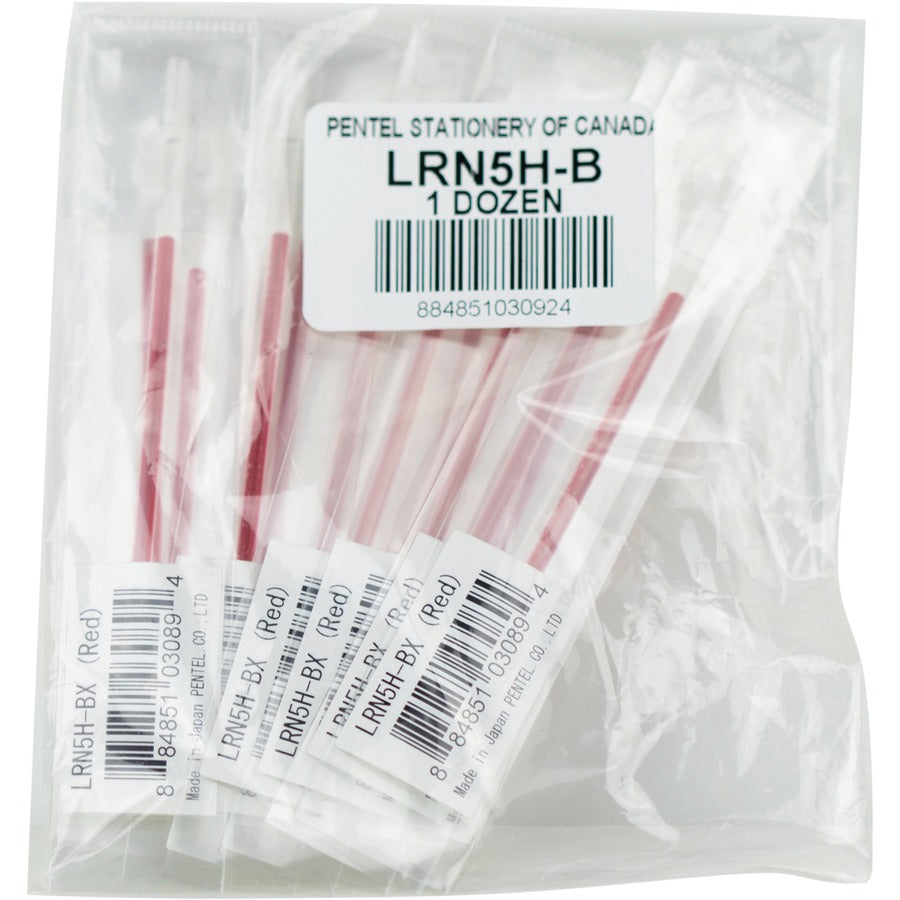 Pentel EnerGel Gel Pen Refills 0.5 mm - LRN5HB